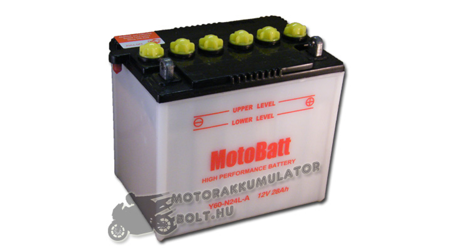 MotoBatt Y60-N24L-A 12V 28Ah Motor akkumulátor sav nélkül