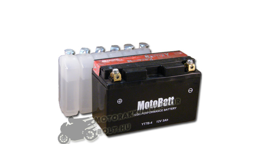 MotoBatt YT7B-4 12V 6,5Ah Motor akkumulátor