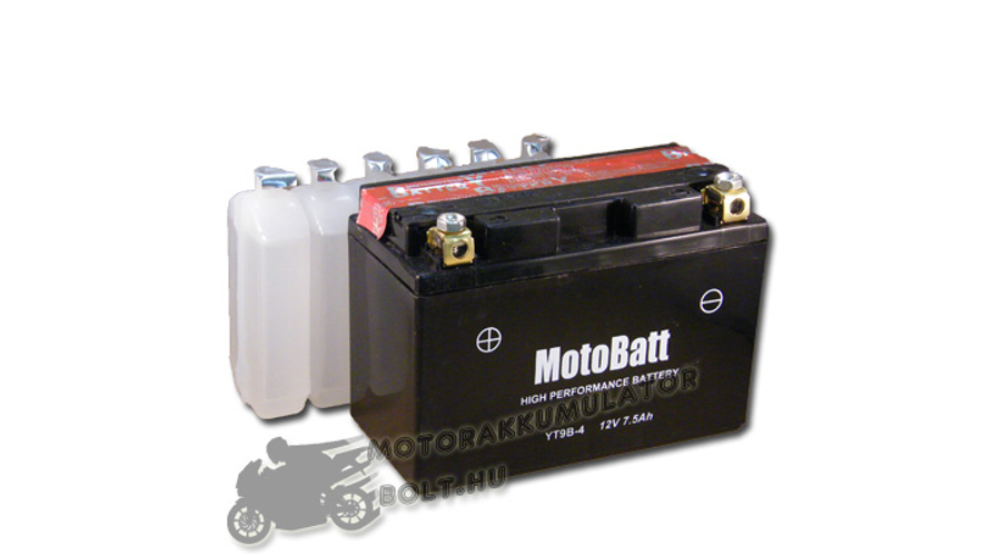 MotoBatt YT9B-4 12V 8Ah Motor akkumulátor
