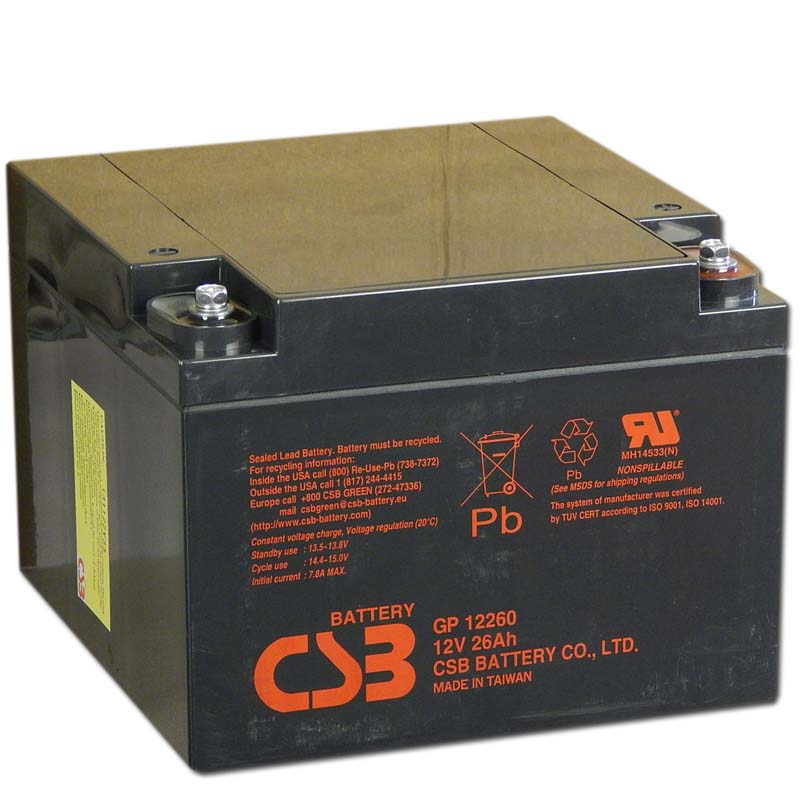 Аккумулятор csb gp 12260