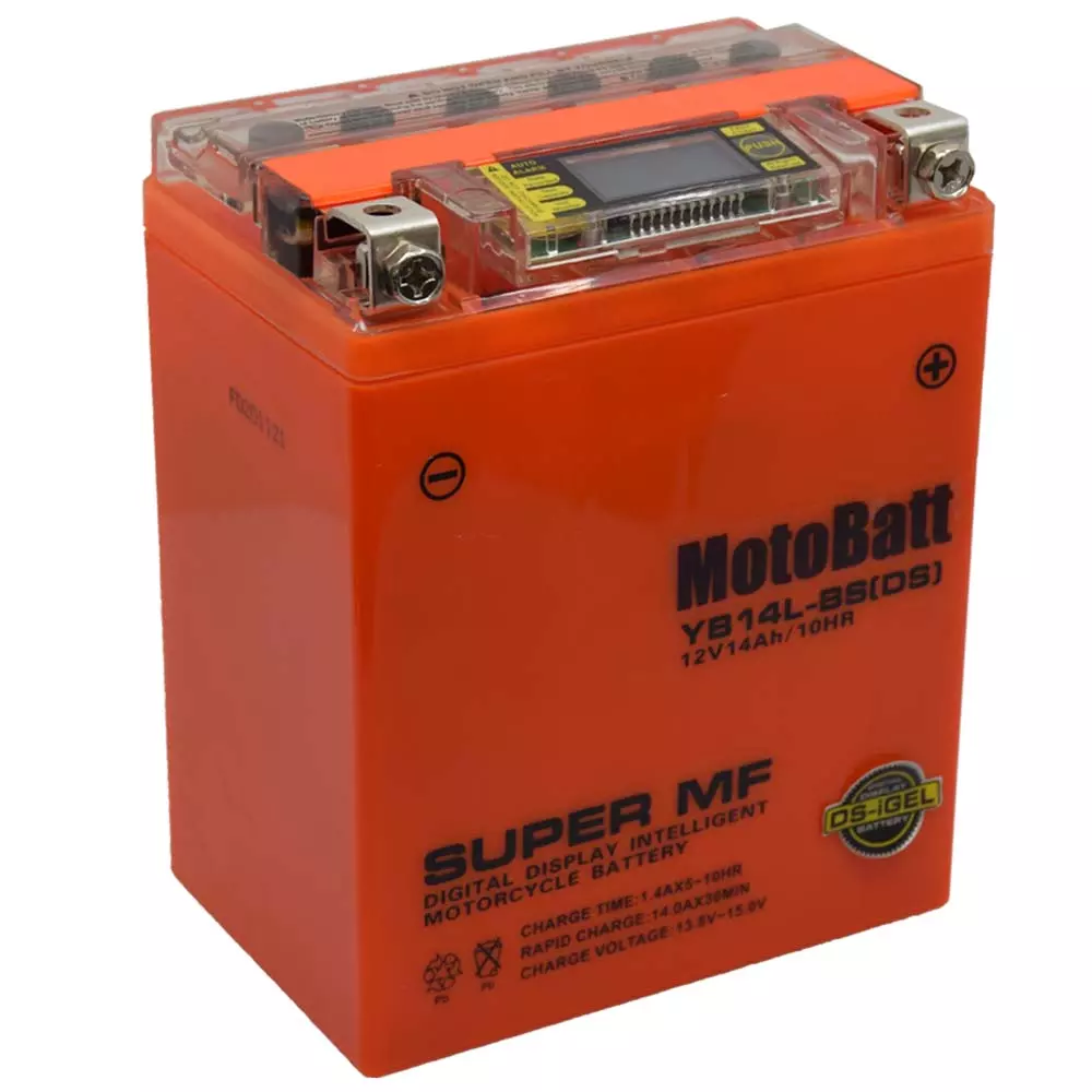 MotoBatt IGEL YB14L-BS I-GEL (YB14L-A2) 12V 14Ah Motor akkumulátor