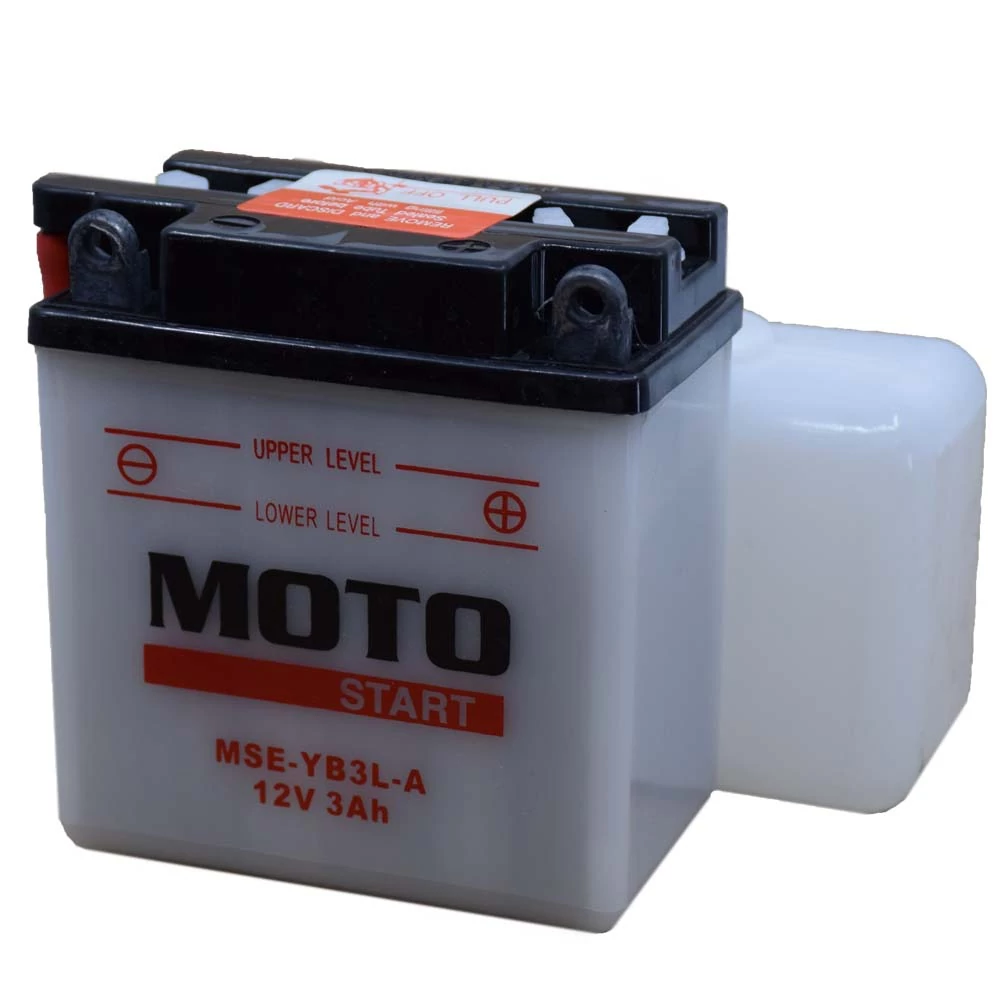 MotoStart YB3L-B 12V 3Ah Motor akkumulátor sav nélkül