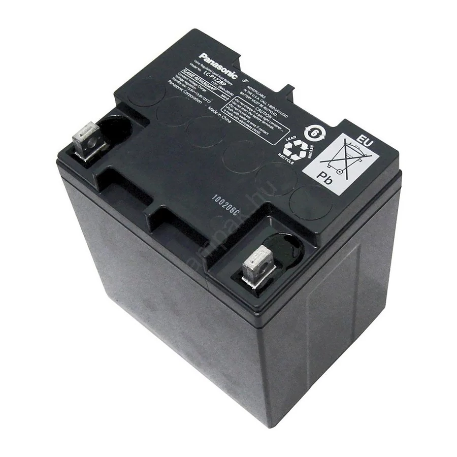 Panasonic 12V 28Ah Zselés akkumulátor LC-P1228AP