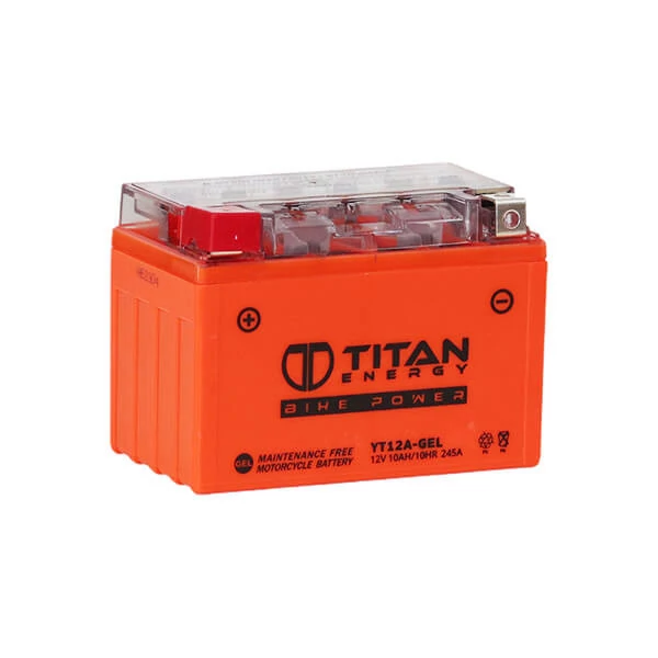Titan Energy Bike Power YT12A-GEL (YT12A-BS) 12V 10Ah 245A Motor akkumulátor BAL+