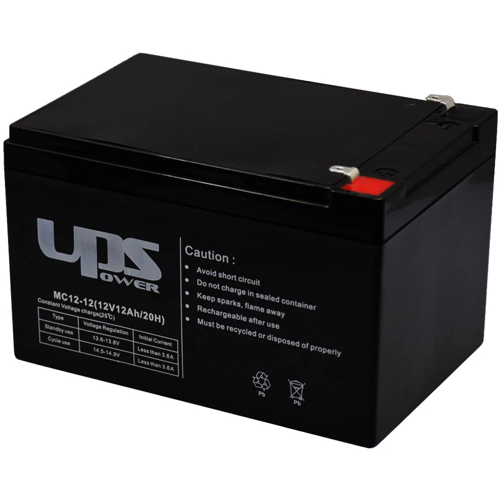 UPS Power MC12-12 12V 12Ah Zselés akkumulátor